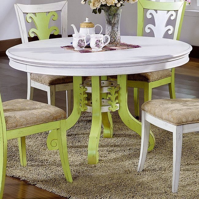 Fountain Round Dining Table Cramco Furniture Cart