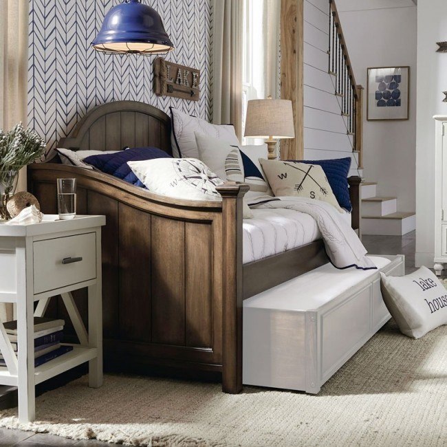 Lake House Daybed Cabin Brown Legacy Classic Kids Furniture Cart