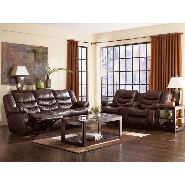 Revolution - Burgundy Reclining Living Room Set Millennium ...