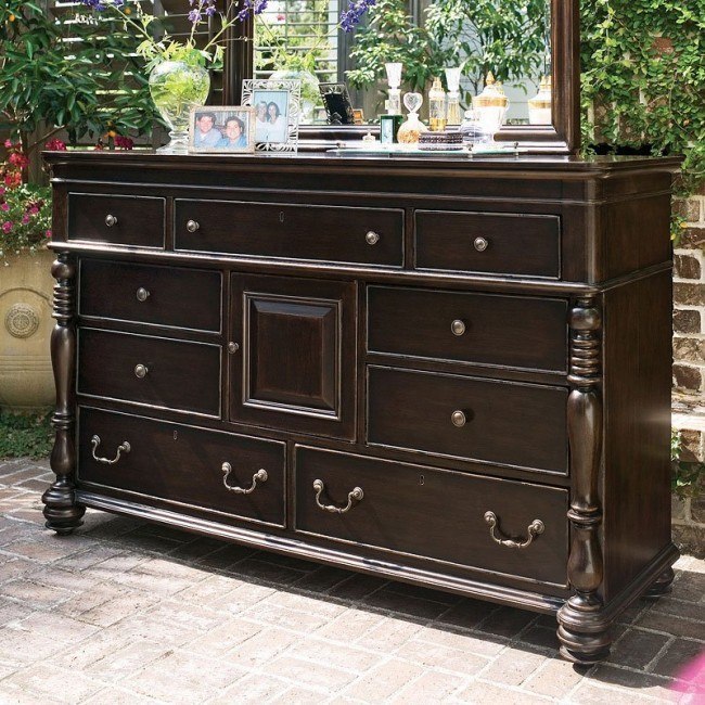 Paula Deen Home Door Dresser (Tobacco) Paula Deen Home Furniture Cart