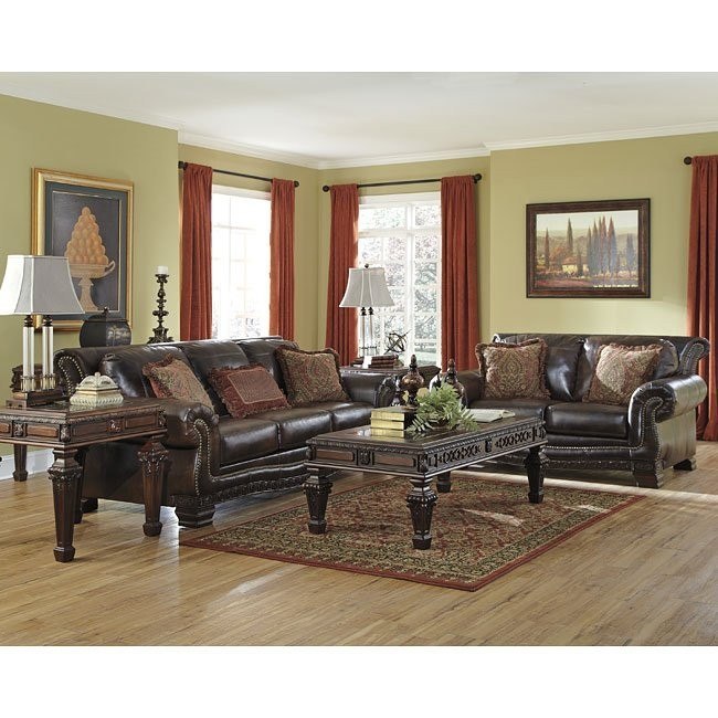 Ledelle DuraBlend Antique Living Room Set Signature Design, 1 Reviews ...