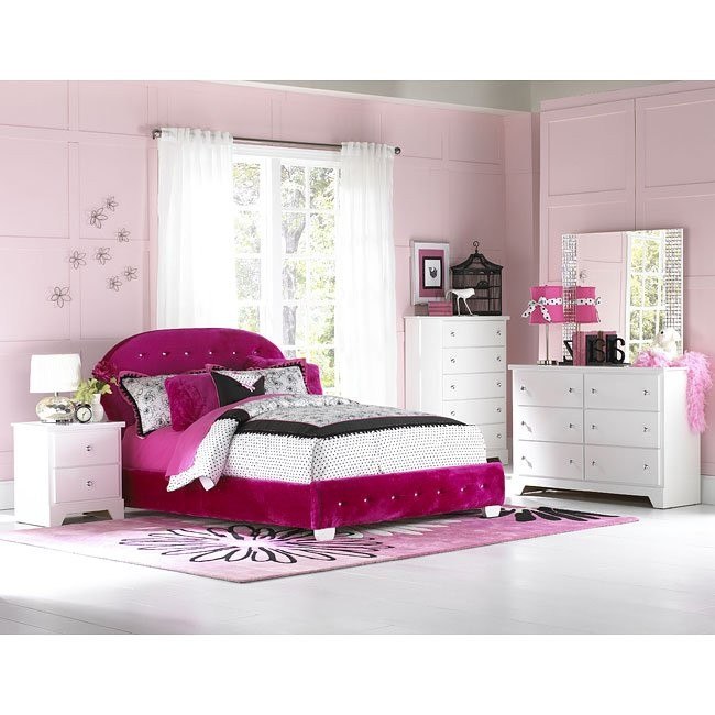 Marilyn Bedroom Set W Watermelon Bed