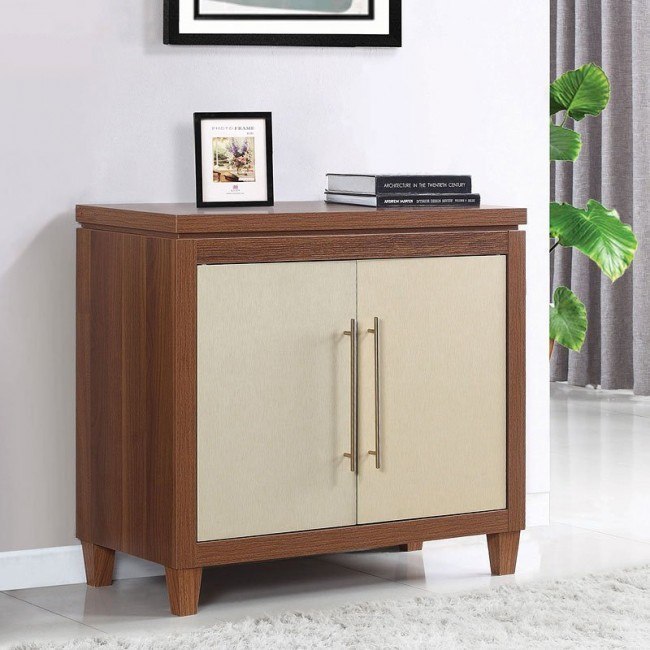 Mid Century Modern Accent Cabinet Coaster Furniture Furniture Cart