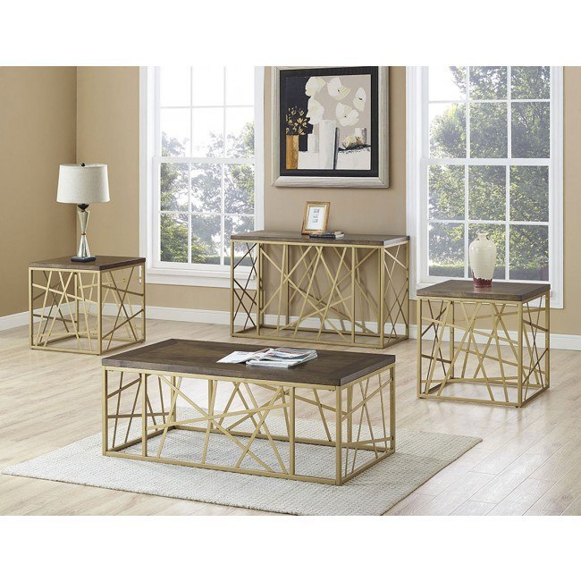 Ellery 3 Piece Occasional Table Set Bernards Furniture Cart