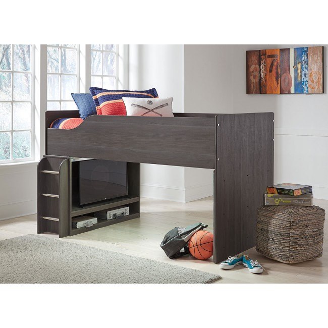 Annikus Twin Loft Bedroom Set Signature Design Furniture Cart