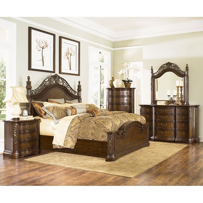 Villa Corina Panel Bedroom Set Magnussen | Furniture Cart