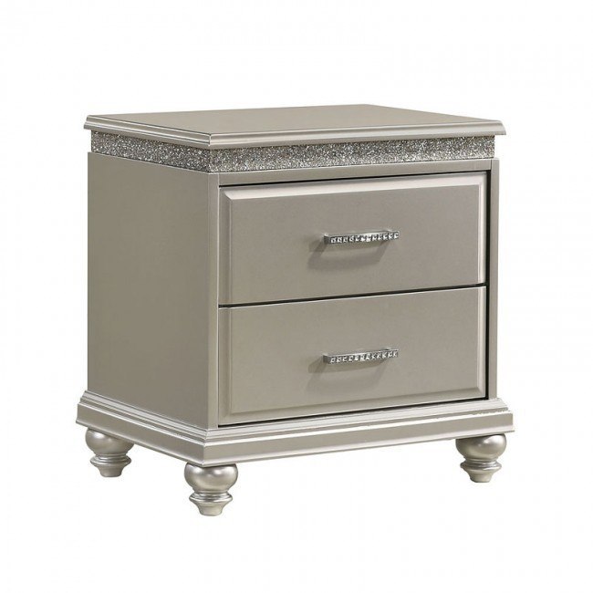 Valiant Nightstand Crown Mark Furniture Furniture Cart