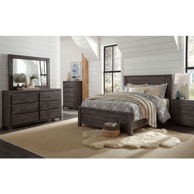 Wheaton Panel Bedroom Set (Charcoal) Progressive Furniture ...