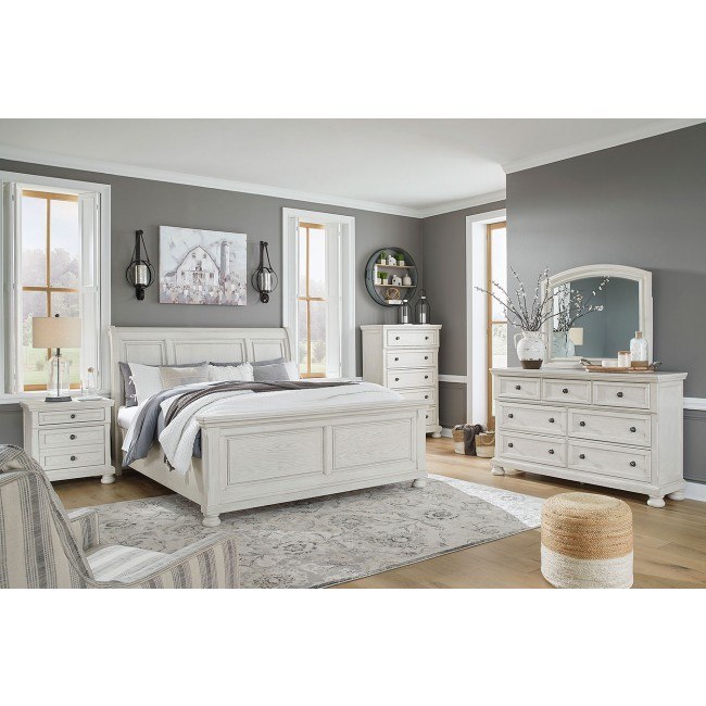 Robbinsdale Sleigh Bedroom Set Signature Design | Furniture Cart