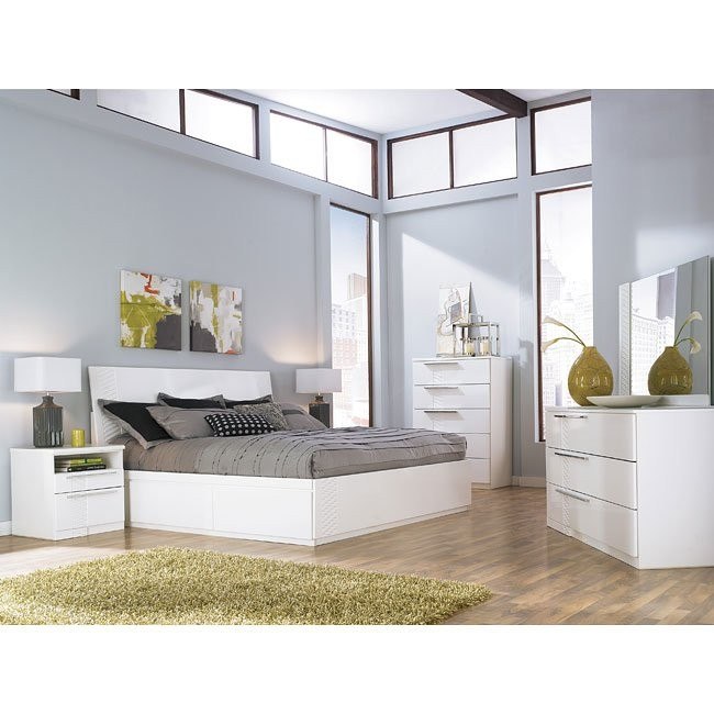 Jansey Platform Storage Bedroom Set Signature Design Furniture Cart