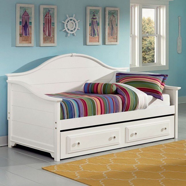 Cottage Daybed Snow White Vaughan Bassett Furniture Cart