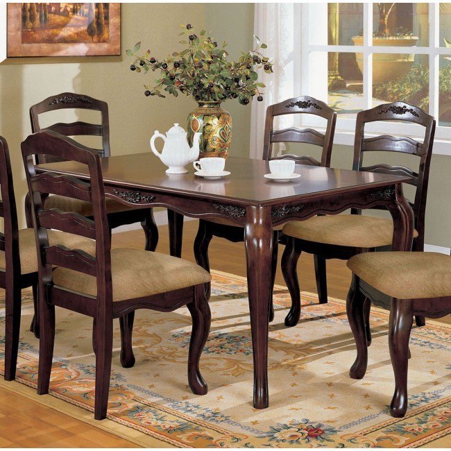 Townsville 60 Inch Dining Table Furniture Of America Furniture Cart