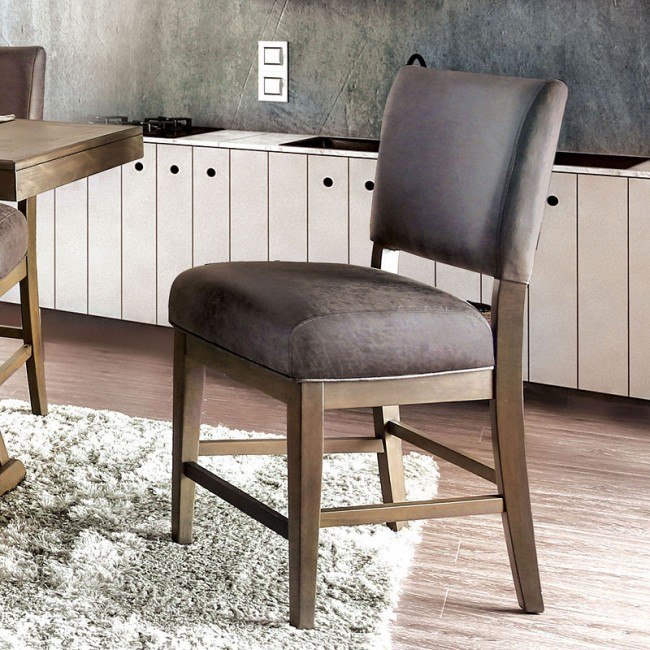 Irving Counter Height Chair Set Of 2 Furniture Of America Furniture Cart