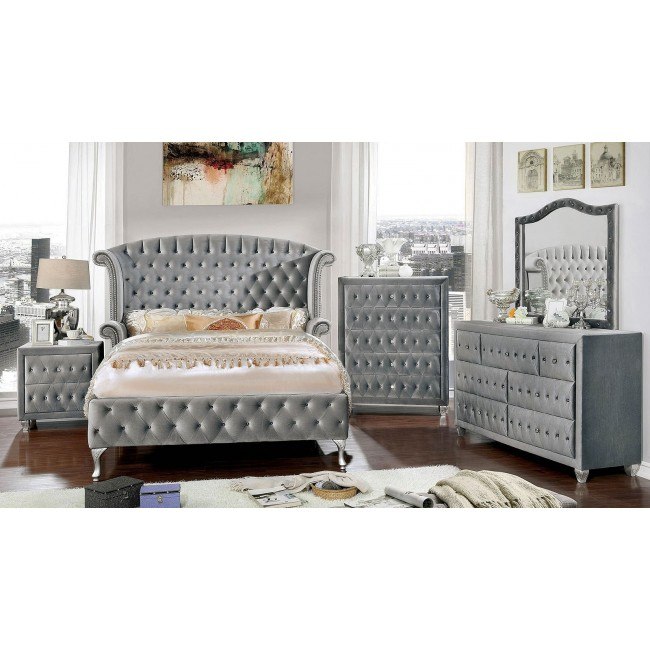 Here, your favorite looks cost less than you thought possible. alzir upholstered bedroom set
