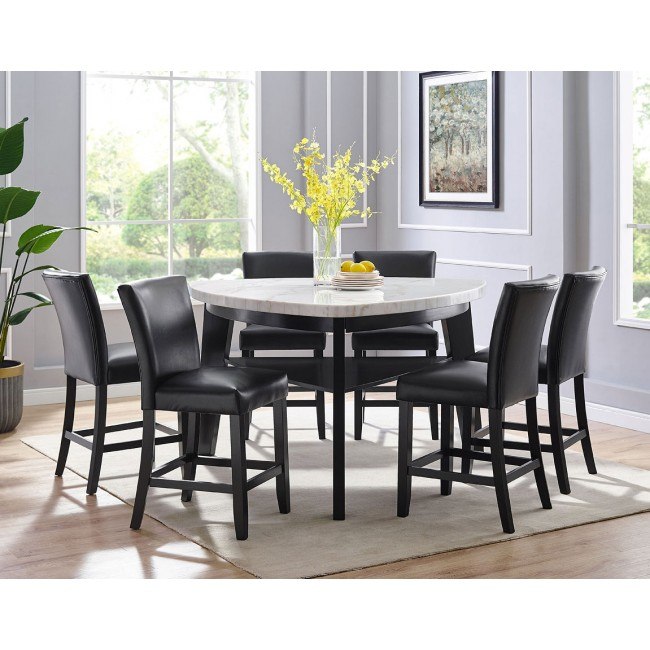 Carrara Counter Height Dining Room Set Steve Silver Furniture