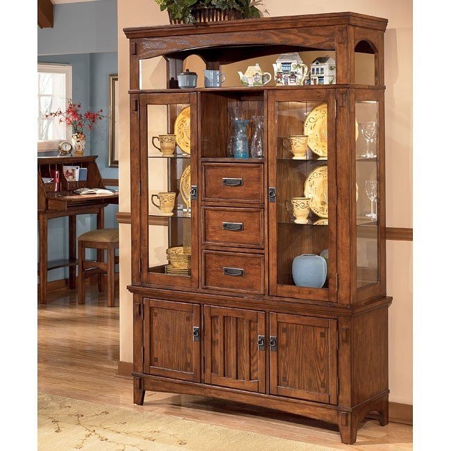 Cross Island Buffet With Hutch Signature Design By Ashley
