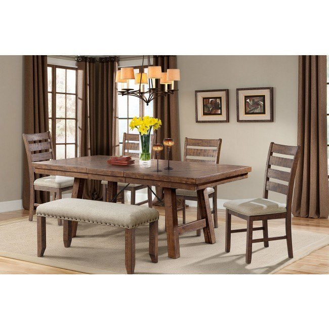 Jax Dining Room Set W/ Bench Elements Furniture | Furniture Cart