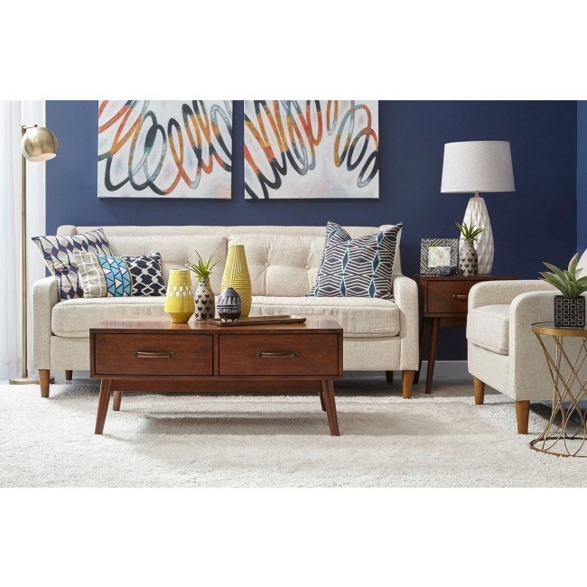 Draper Mid Century Modern Occasional Table Set Pulaski Furniture