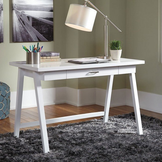 Langlor Small Home Office Desk Signature Design Furniture Cart