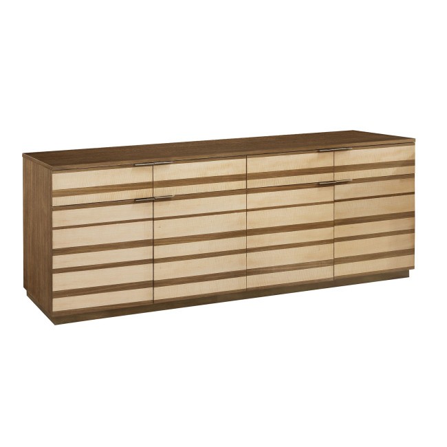 Multi Tone 4 Door Credenza With Drawers Pulaski Furniture Furniture Cart