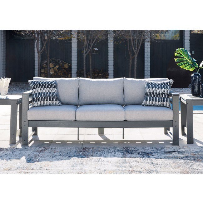 Amora Outdoor Sofa Signature Design Furniture Cart