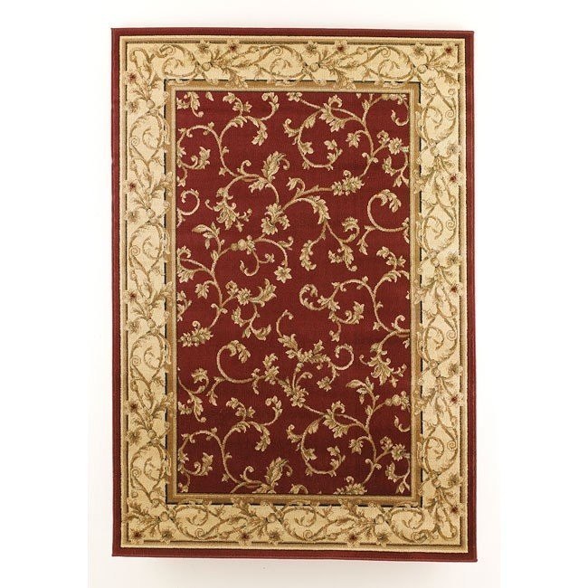 Felix Red Medium Rug Signature Design Furniture Cart
