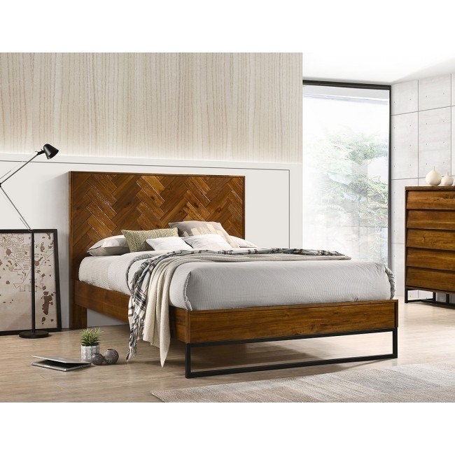 Reed Platform Bed Meridian Furniture Furniture Cart