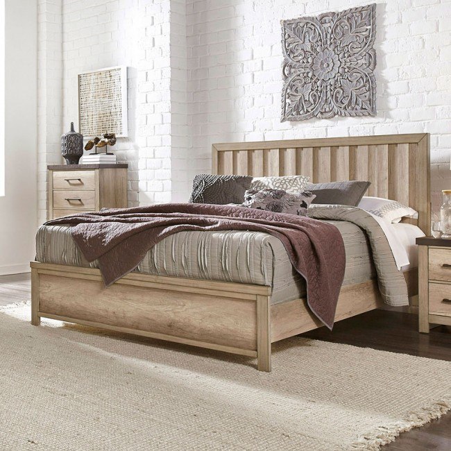 Barnwood Panel Bed Samuel Lawrence Furniture Furniture Cart