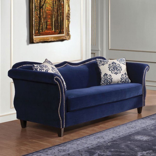 Zaffiro Sofa Lavender Furniture Of America 1 Reviews Zaffiro Sofa Lavender Furniture Of