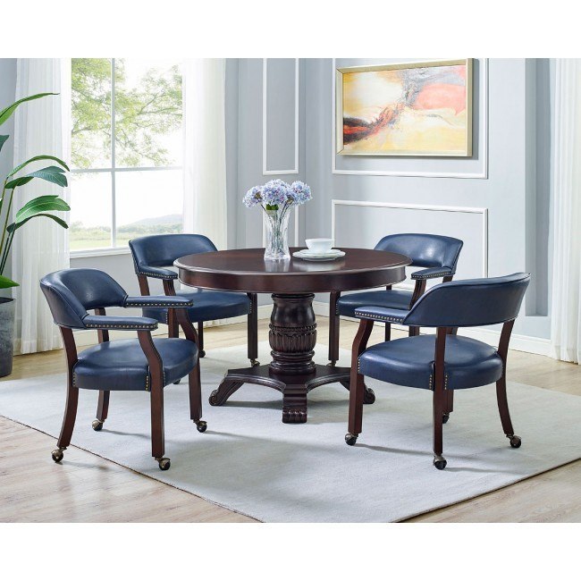 octagon game table chairs set