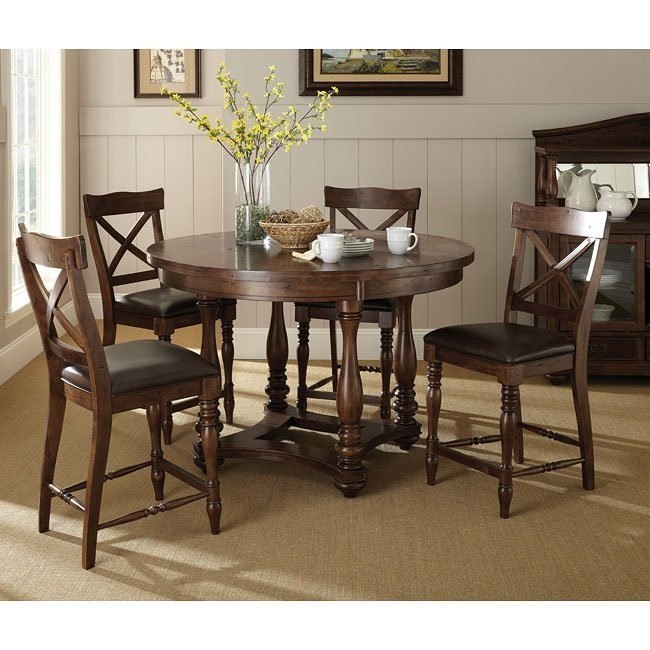 Wyndham Counter Height Dining Room Set Steve Silver Furniture