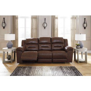 Mccaskill Gray Reclining Sofa Signature Design Furniture Cart