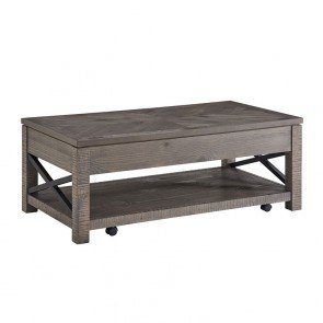 Zinelli Round Cocktail Table Signature Design Furniture Cart