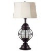 Hatteras Table Lamp (Gilded Copper)