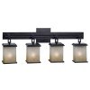 Plateau 4 Light Vanity (Oil Rubbed Bronze)