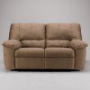 Durapella - Cocoa Reclining Loveseat