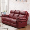 Joplin Power Reclining Sofa (Red)