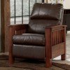 Santa Fe - Bark High Leg Recliner