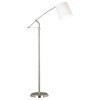Reeler Floor Lamp (Brushed Steel)