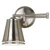 Metro Wall Swing Arm (Brushed Steel)
