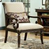Lilly - Caramel Showood Accent Chair