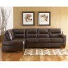 Alex - Chocolate Left Corner Chaise Sectional