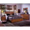 Diego Bedroom Set (Cinnamon Pine)