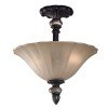 Leafston 2 Light Semi Flush