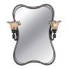 Inverness 2 Light Vanity Mirror (Silver)