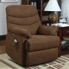Elevated Power Lift Chair (Brown)