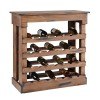 Porter Wine Console (Denim on Toffee)