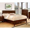 Snyder Platform Bed (Brown Cherry)