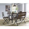 Kavara Counter Height Dining Room Set W/ Bench Signature Design ...