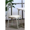 Tawny Ivory Vinyl Side Chair (Set of 4)